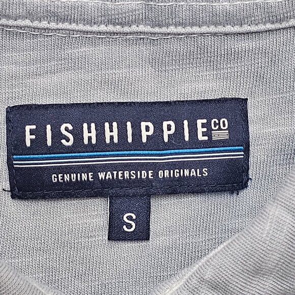 Fish Hippie Balao Long Sleeve Knit Button Down S - Picture 4 of 8